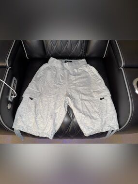 CSG Champs Sports Gear Fleece Cargo Shorts Grey
